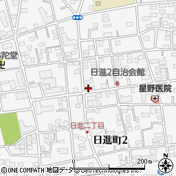 リズム薬局日進店周辺の地図