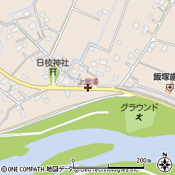 上萱場周辺の地図