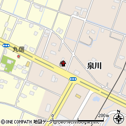 コスモ鹿島泉川ＳＳ周辺の地図