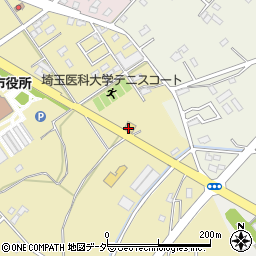 フライングガーデン 鶴ヶ島市役所前店周辺の地図