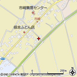 茨城県稲敷市市崎410周辺の地図