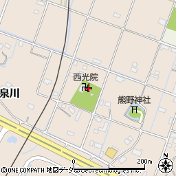 泉川ふるさとコミュニティーセンター周辺の地図