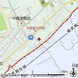 埼玉県坂戸市森戸569周辺の地図