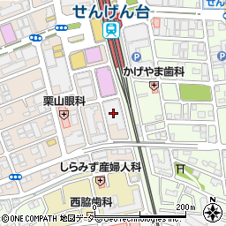 東武スポーツクラブプレオンせんげんだい周辺の地図