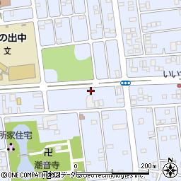 茨城県潮来市日の出周辺の地図