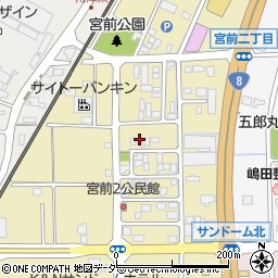 福井県鯖江市宮前周辺の地図