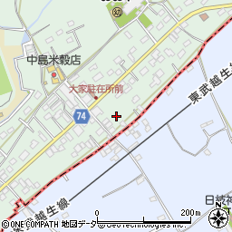 埼玉県坂戸市森戸568-1周辺の地図