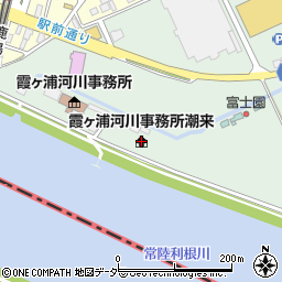 関東地方整備局　霞ケ浦河川事務所潮来出張所周辺の地図