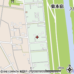 埼玉県川越市東本宿85周辺の地図
