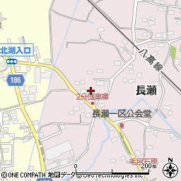 埼玉県入間郡毛呂山町長瀬156-1周辺の地図