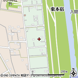 埼玉県川越市東本宿90周辺の地図