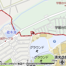 埼玉県坂戸市けやき台1106周辺の地図