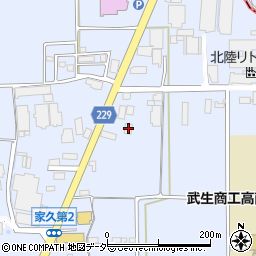 福井県越前市家久町29-10周辺の地図