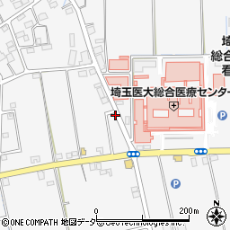 埼玉医大総合医療センター周辺の地図