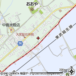 埼玉県坂戸市森戸564周辺の地図