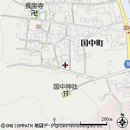 北陸ベルベット本社工場周辺の地図