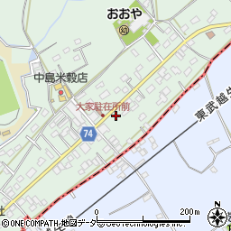 埼玉県坂戸市森戸567-3周辺の地図