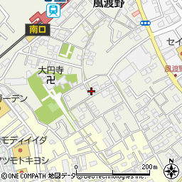 安冨医院周辺の地図