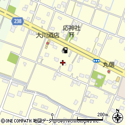 茨城県鹿嶋市長栖周辺の地図