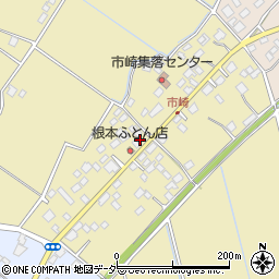 茨城県稲敷市市崎440-1周辺の地図