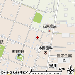 茨城県鹿嶋市泉川2013-1周辺の地図