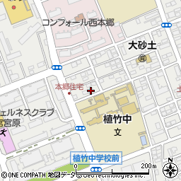 埼玉県さいたま市北区土呂町362周辺の地図