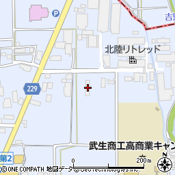 福井県越前市家久町28周辺の地図