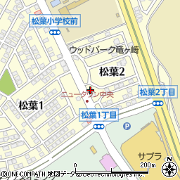 メナード化粧品　松葉サフラン代行店周辺の地図
