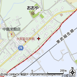 埼玉県坂戸市森戸563周辺の地図