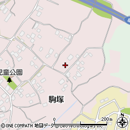 茨城県稲敷市駒塚924周辺の地図
