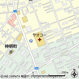 埼玉りそな銀行ヤオコー川越山田店 ＡＴＭ周辺の地図