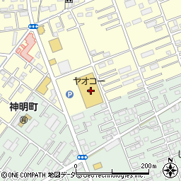 プチ・ミカド川越店周辺の地図