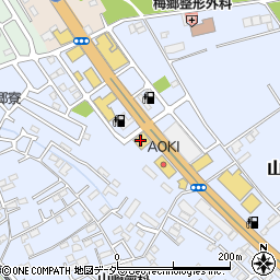 とんでん野田店周辺の地図