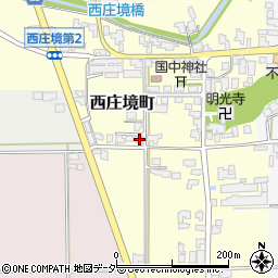 福井県越前市西庄境町8-12-11周辺の地図