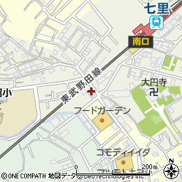 小幡荘周辺の地図