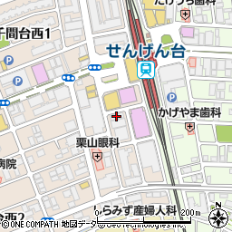 東冠メモリアルせんげん台駅前周辺の地図