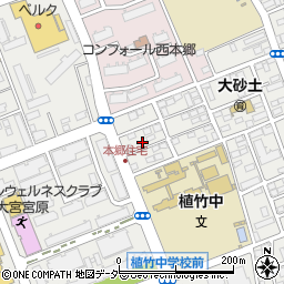 埼玉県さいたま市北区土呂町369周辺の地図