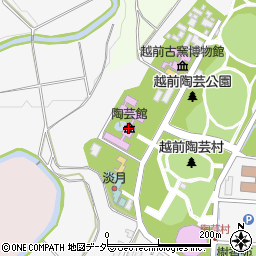 福井県陶芸館周辺の地図