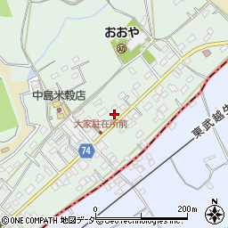 埼玉県坂戸市森戸543-1周辺の地図