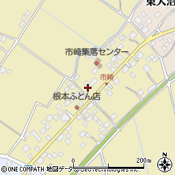 茨城県稲敷市市崎438-1周辺の地図