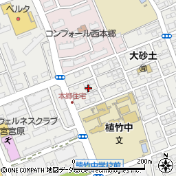 埼玉県さいたま市北区土呂町368周辺の地図