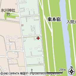 埼玉県川越市東本宿95周辺の地図