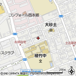 埼玉県さいたま市北区土呂町410周辺の地図