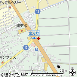 ステーキ宮 川越店周辺の地図