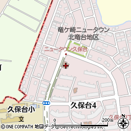 久保台コミュニティーセンター周辺の地図