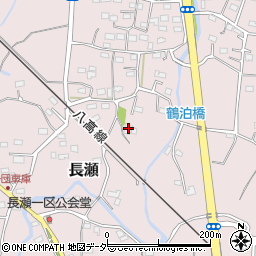 埼玉県入間郡毛呂山町長瀬215周辺の地図