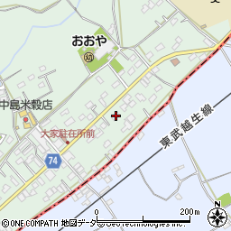 埼玉県坂戸市森戸560周辺の地図
