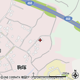 茨城県稲敷市駒塚954周辺の地図