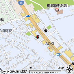 株式会社湯浅　野田梅郷給油所周辺の地図