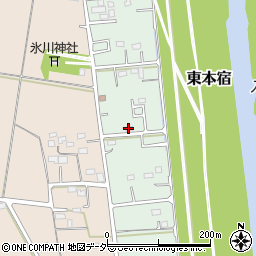 埼玉県川越市東本宿101周辺の地図